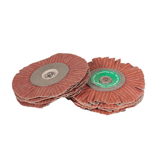 Disque abrasif étoilé A/O à œillet, diamètre 102 mm (4 po), grain 180