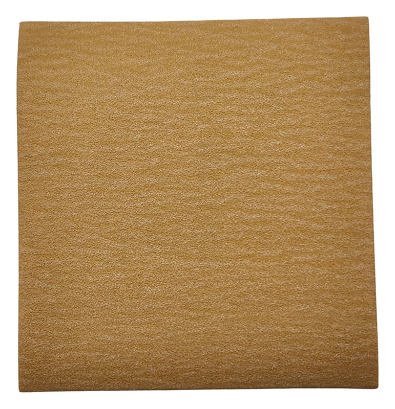 4-1/2" (114 mm) W x 4-1/4" (108 mm) L 180 Grit A/O Non-Vacuum Hook-Face DynaCut Sheet
