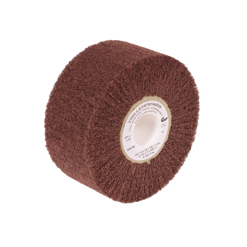 4-1/4" (108 mm) Dia. x 2" (51 mm) x 5/8"-11 Very Fine NWN DynaBrite Finishing Flap Roll