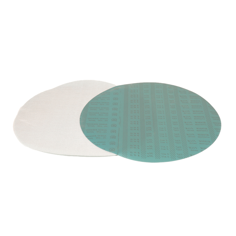 Disco di microfinitura senza vuoto con gancio A/O, diametro 11-1/4" (286 mm) x 30 micron