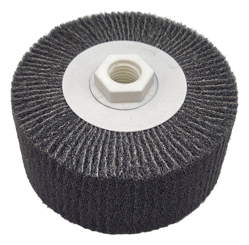 4-1/4" (108 mm) Dia. x 2" (51 mm) x 5/8"-11 S Ultra Fine DynaBrite Surface Conditioning Flap Wheel