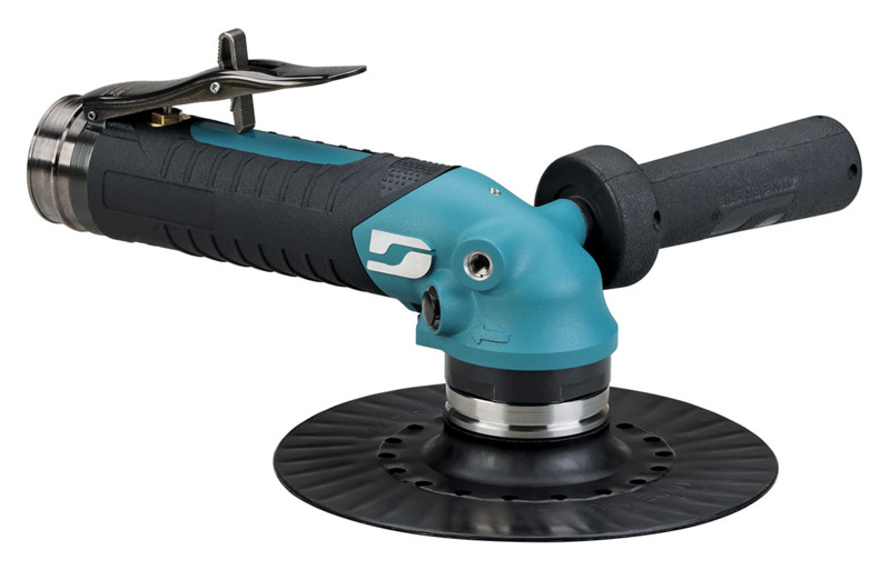 7" (180 mm) Dia. Compact Rebel Right Angle Disc Sander with Auto Balancer Metric
