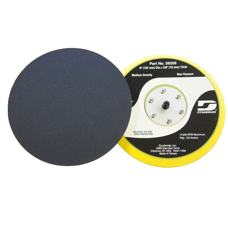 6" (152 mm) Dia. Non-Vacuum Disc Pad, Vinyl-Face