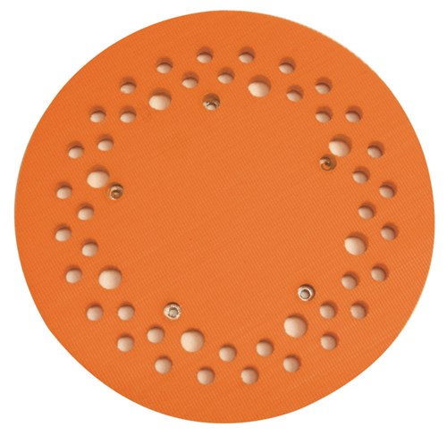 Disque d'aspiration de 8" (203 mm) de diamètre Disque d'aspirateur, velcro, 48 trous