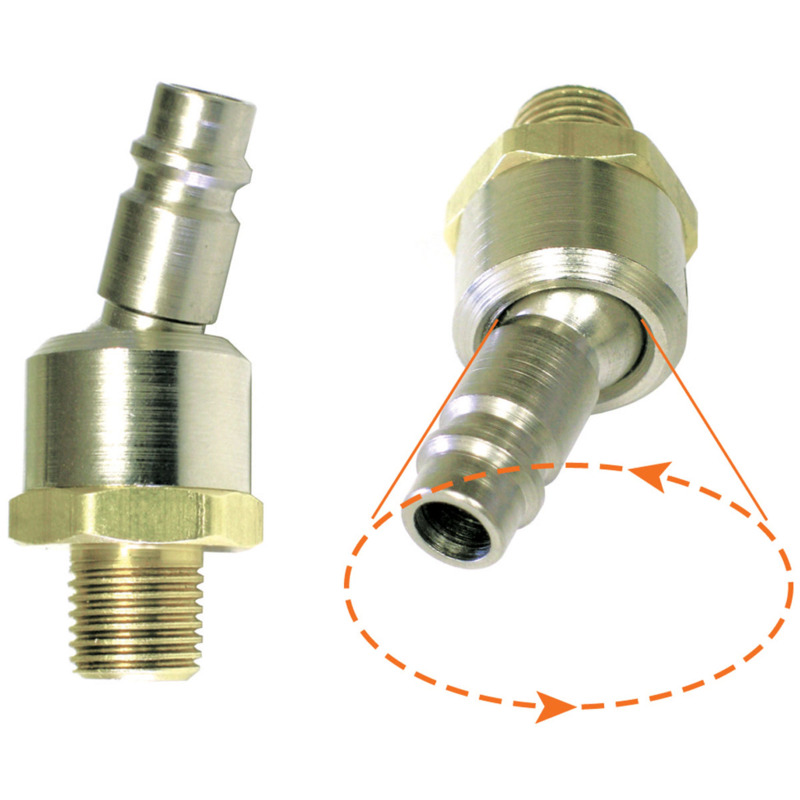 1/4" NPT Ball Swivel Mega Flow