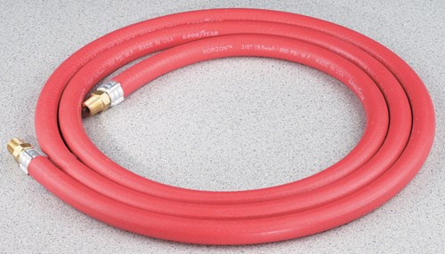 Gruppo tubo flessibile, diametro interno 3/8", lunghezza 8', raccordi maschio 1/4" (2)