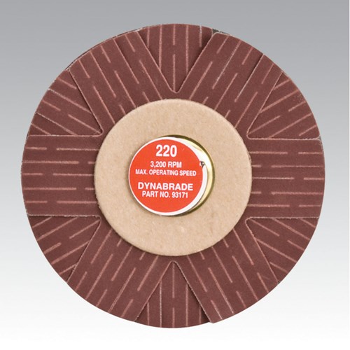 4" (102 mm) Dia. 220 Grit A/O Spindle-Mount Sanding Star