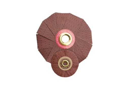 3/4" (19 mm) de diâmetro. Lixa em forma de estrela com grão 220 A/O Eyelet