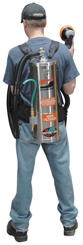 Raptor Vac. Pneumatischer Rucksack-Sauger - Kategorie 2