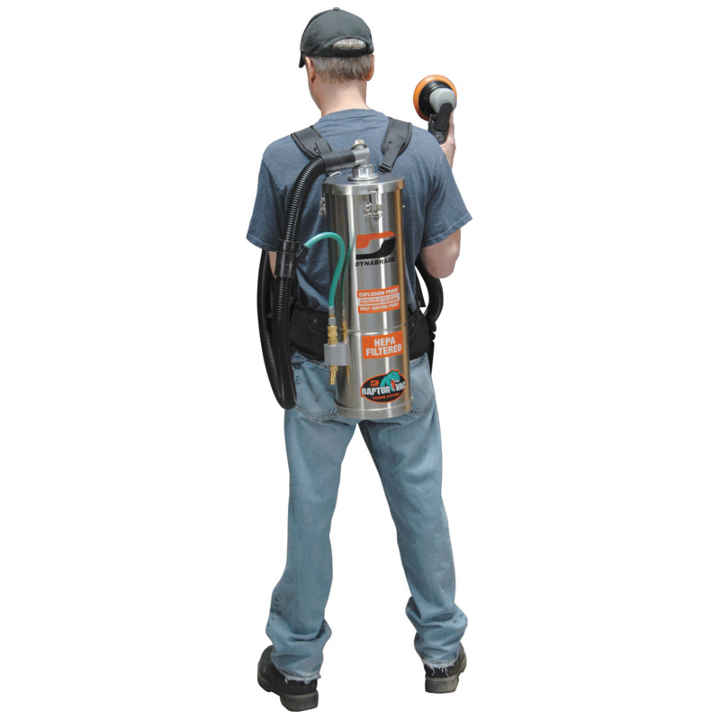 Raptor Vac. Pneumatic Backpack Style Vacuum - Category 2