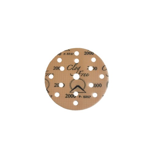 Clog Free Soft - 150 mm, P400, 15 Holes - Disc
