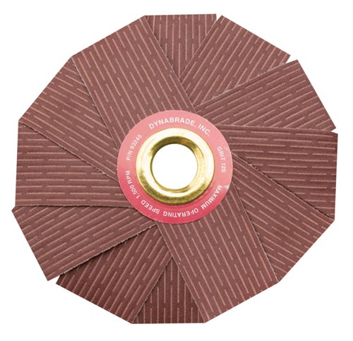 8" (203 mm) Dia. 180 Grit A/O Arbor-Mount Sanding Star