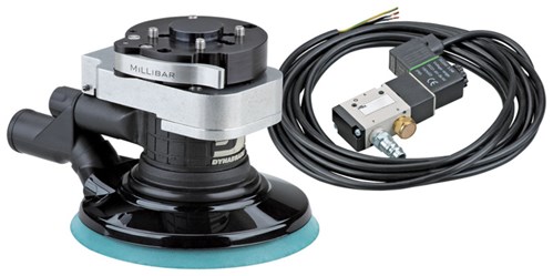6" (152 mm) Dia. Lijadora orbital aleatoria Dynorbital Supreme de Central Vacuum