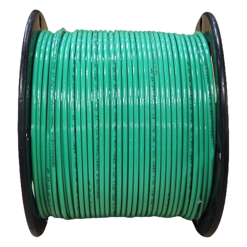 #12 Fil métallique vert