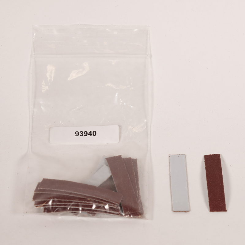 3/8" (10 mm) W x 2" (51 mm) L 120 Grit A/O DynaCut Strip