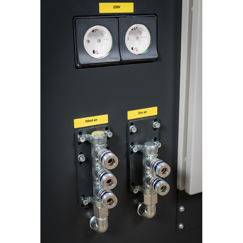 Metal Capture Downdraft Table : 1000 mm W x 1800 mm L x 850 mm H Working Area