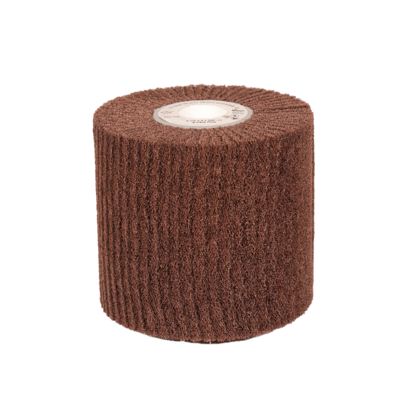 4-1/4" (108 mm) Dia. x 4" (102 mm) x 5/8"-11 Very Fine NWN DynaBrite Finishing Flap Roll